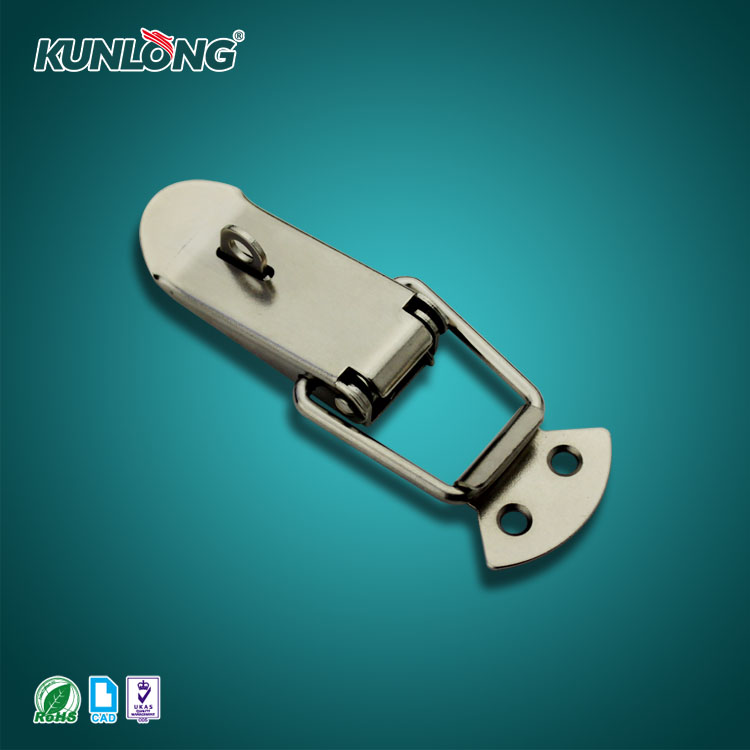 尚坤SK3-004不锈钢平搭扣|机柜搭扣|带锁搭扣|电柜搭扣|电箱搭扣