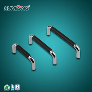 尚坤SK4-037W碳钢弓形包胶拉手 工业自动化设备拉手 新能源设备拉手 数控机床拉手