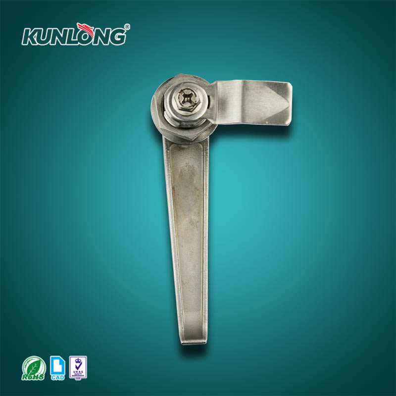 尚坤SK1-306S 不锈钢把手锁 控制箱带钥匙手柄锁 设备把手转舌锁
