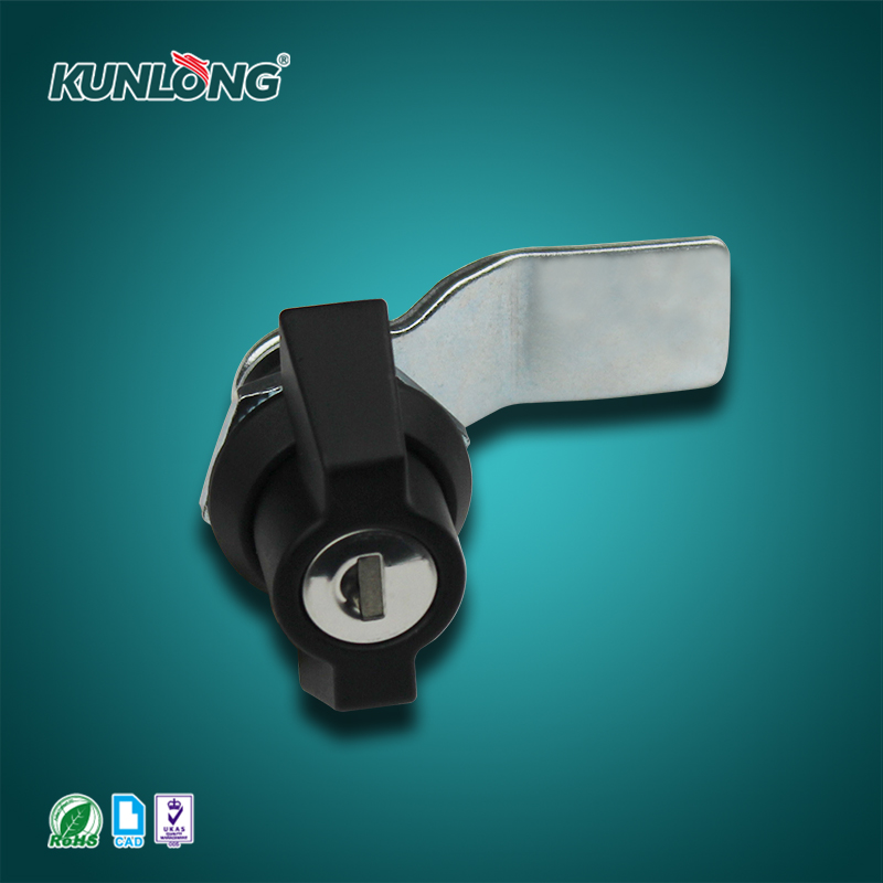 尚坤SK1-0815-1锌合金圆头锁|控制箱锁|面板压缩锁|电力箱安全锁
