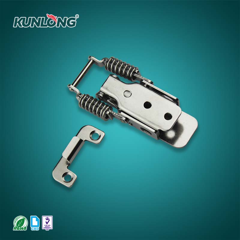 尚坤SK3-013S不锈钢搭扣、烤箱搭扣、试验箱搭扣、弹簧迫紧式搭扣、挂锁搭扣