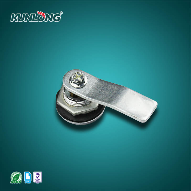 尚坤SK1-014带锁圆头锁|密封防水锁|防尘机柜锁|锌合金圆头锁|小型设备锁